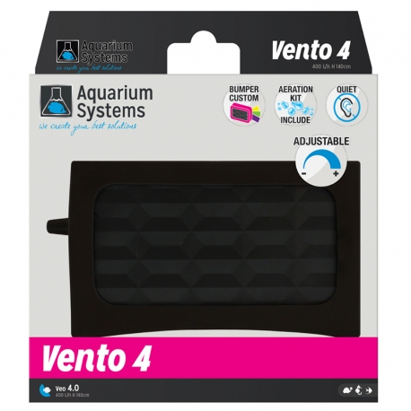 AQUARIUM SYSTEM Vento 4 - Kit d'aération pour aquarium - 2 x 200 L/H