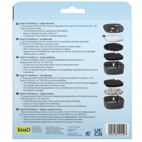 Image 2 - TETRA FF FilterFLoss small - Lot de 2 Aqua Store