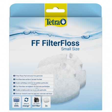 TETRA FF FilterFLoss small - Lot de 2