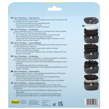 Image 1 - TETRA FF FilterFLoss Large - Lot de 2 Aqua Store