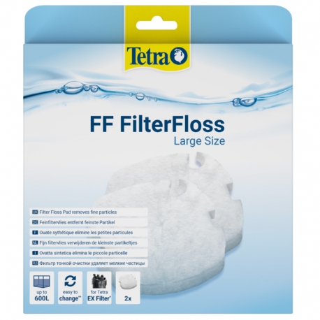 TETRA FF FilterFLoss Large - Lot de 2