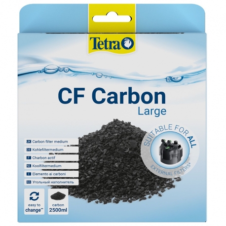 TETRA CF Carbon large - Charbon actif