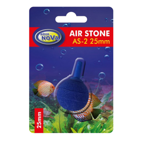 AQUA NOVA Diffuseur à air rond pour aquarium - 2,5 cm