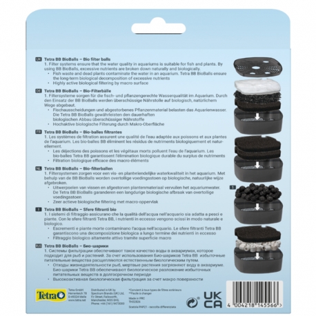 Image 1 - TETRA BB BioBalls Small - Bio-balles plastiques Aqua Store