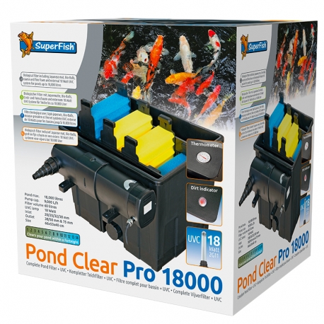 SUPERFISH Pond Clear Pro 18 000 - Filtre pour bassin Aqua Store
