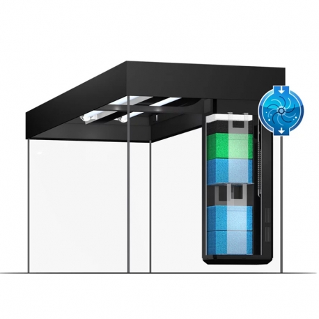 Aquarium JUWEL RIO 450 Noir tout équipé - Version LED