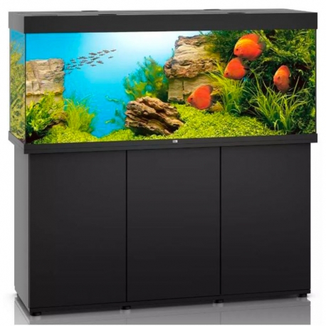 Aquarium JUWEL RIO 450 Noir tout équipé - Version LED