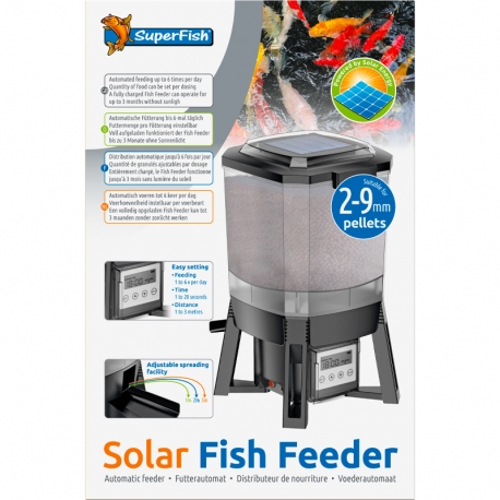 SUPERFISH Solar Fish Feeder - Distributeur de nourriture