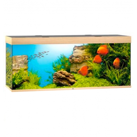 Aquarium JUWEL RIO 450 LED Chêne clair tout équipé - Sans Meuble