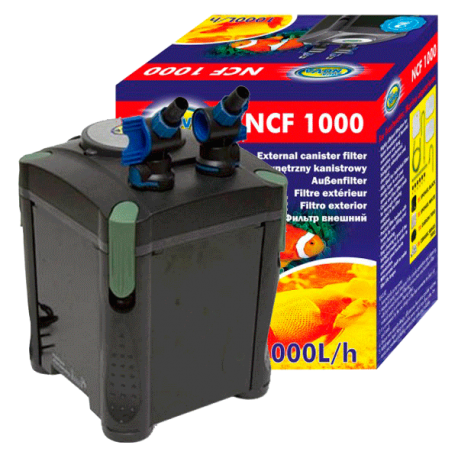 AQUA NOVA NCF-1000, filtre aquarium jusqu'à 300 L Débit : 1000 l/h