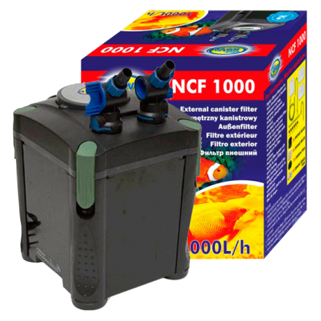 AQUA NOVA NCF-1000, filtre aquarium jusqu'à 300 L Débit : 1000 l/h Aqua Store