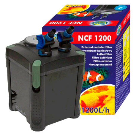 AQUA NOVA NCF-1200, filtre aquarium jusqu'à 300 L Débit : 1000 l/h