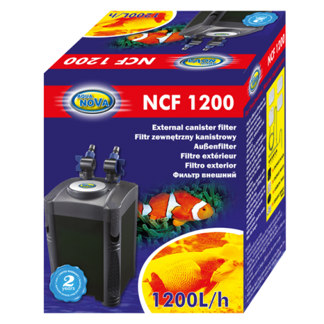 AQUA NOVA NCF-1200 - Filtre aquarium jusqu'à 450 L