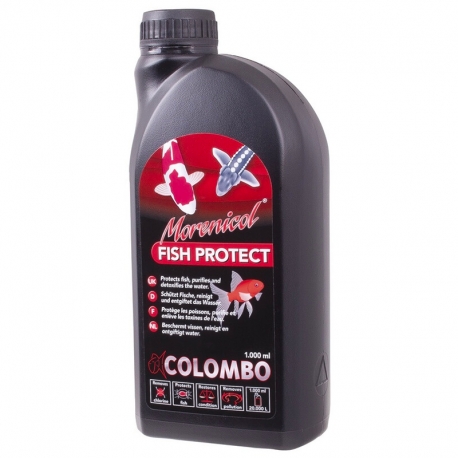 Colombo Fish Protect - Conditionneur d'eau pour bassin - 1000 ml