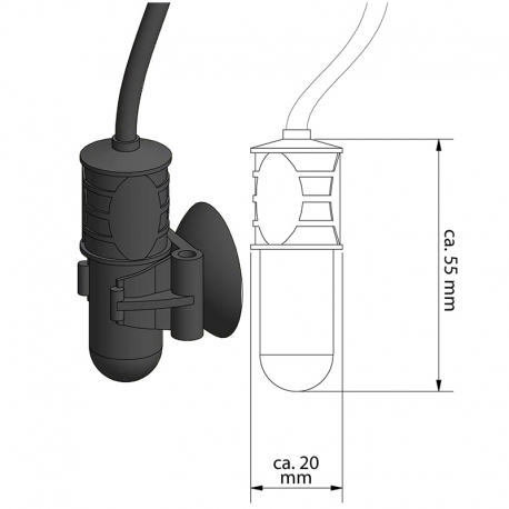 Chauffage USB pour Pico Aquarium - AQUA MEDIC Micro Heater