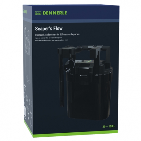 DENNERLE Scapers Flow Black - Filtre pour aquarium jusqu'à 120 Litres