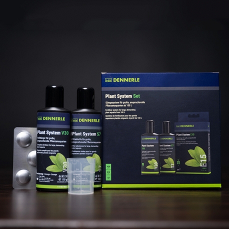 DENNERLE Plant SystemSet - Kit 3 engrais : V30+E15+S7 - 50 ml