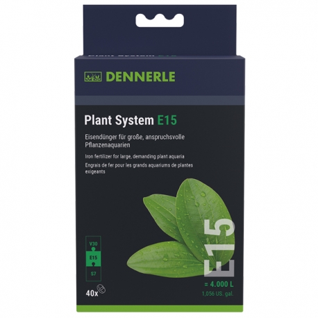 DENNERLE Plant System E15 - 20 Comprimés Aqua Store