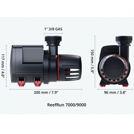 RED SEA ReefRun DC 7000 - Pompe de remontée pour aquarium