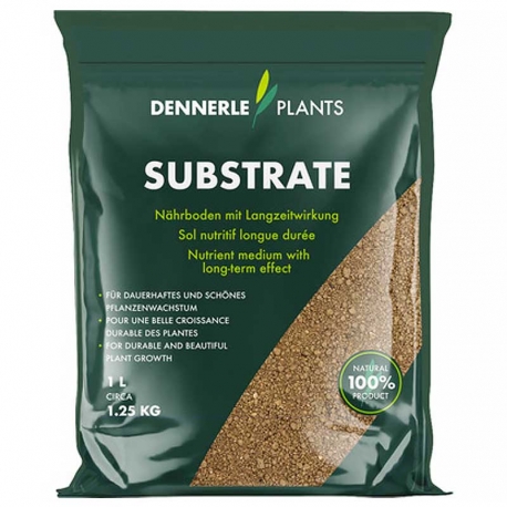 DENNERLE Plants Substrate - Substrat nutritif - 1 litre