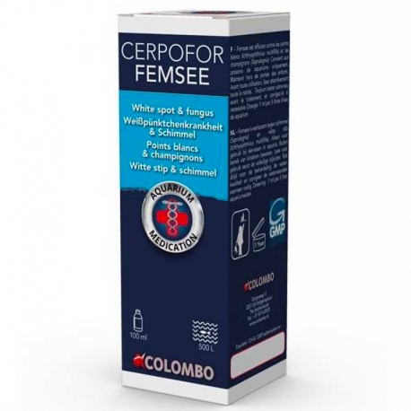 COLOMBO Cerpofor Femsee - Lutte contre la maladie des points blancs - 100ml
