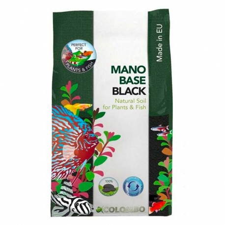 COLOMBO Flora ManoBase Black - Substrat sol naturel - 10 Litres Aqua Store