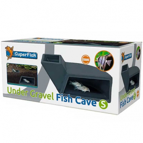 SUPERFISH Under Gravel Fish Cave S - Grotte artificielle Aqua Store