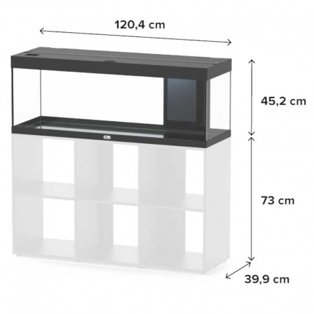 Image 2 - Aquarium AQUATLANTIS Prestige 120 blanc tout équipé - 217 Litres Aqua Store