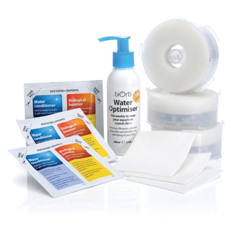 BIORB Pack optimisateur + 3 kits d'entretien - Kit d'entretien pour aquarium biOrb Aqua Store