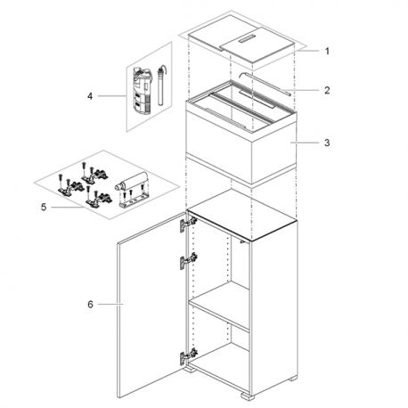 Image 1 - Aquarium OASE StyleLine 85 Noir tout équipé - 75 Litres Aqua Store