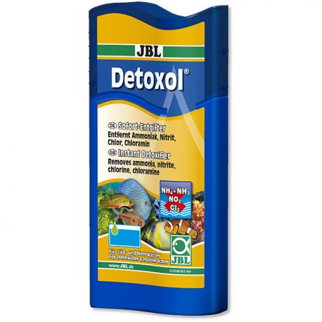 JBL Detoxol - Détoxifiant pour eau d'aquarium - 100 ml