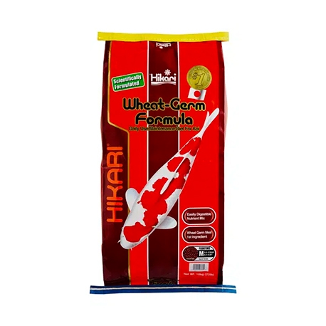 HIKARI Wheat Germ Medium - 10 kg - Nourriture pour poissons de bassin Aqua Store