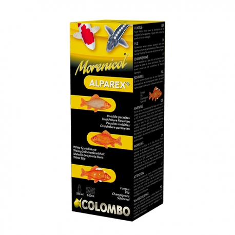 COLOMBO Alparex - 250 ml/5000 l - Traitement Antiparasitaire Aqua Store