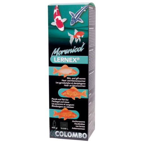 COLOMBO Morenicol Lernex 400 grammes/10000 Litres - Traitement pour poisson bassin Aqua Store