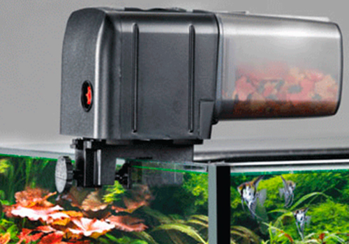 marque generique - CW11008-Distributeur automatique nourriture Aquarium  poisson numérique LCD minuteur - Accessoires aquarium - Rue du Commerce
