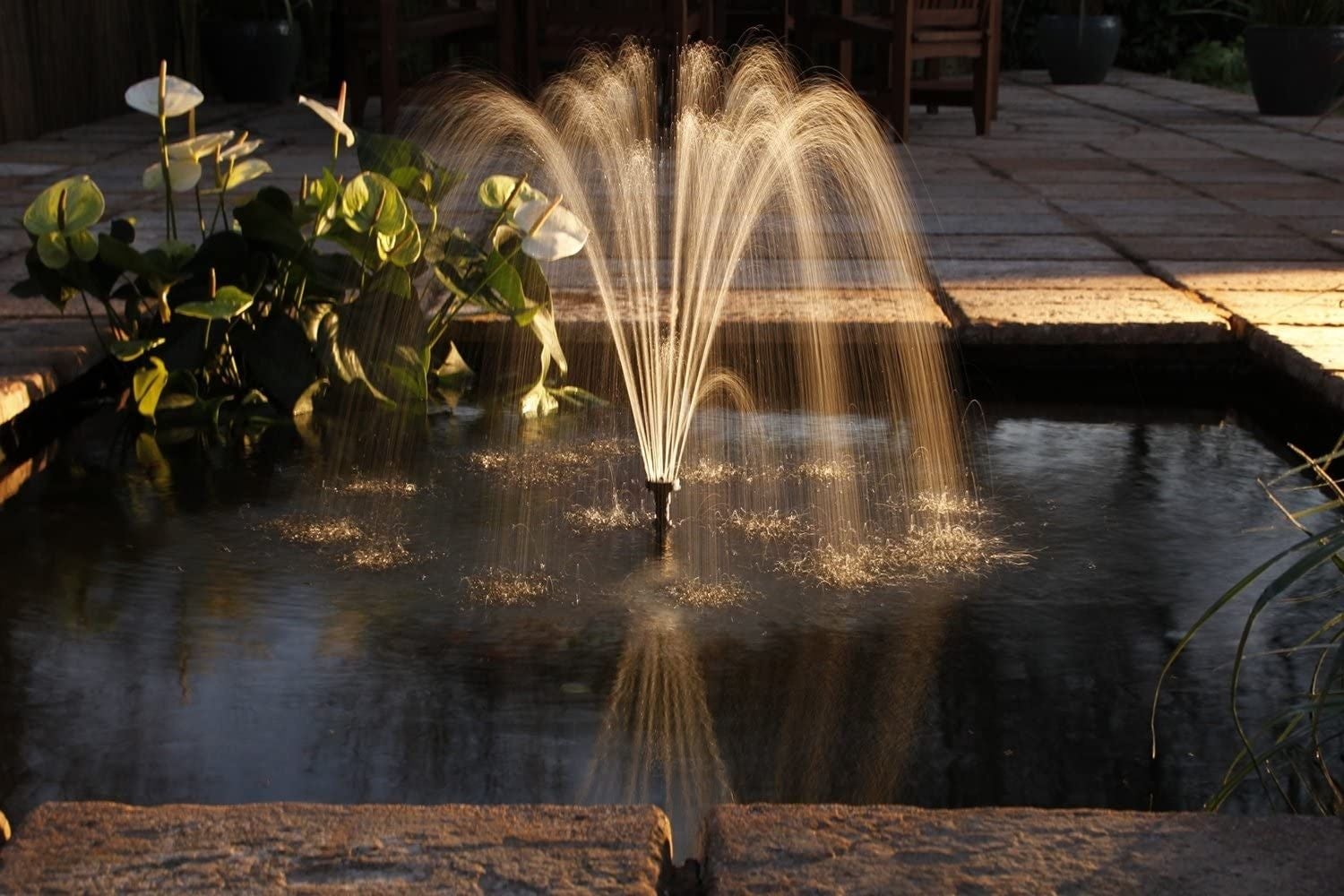 Mise en place d'une pompe à jet d'eau 