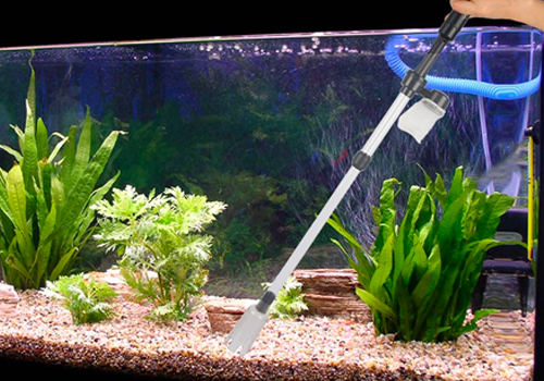 Aspirateur Aquarium - Kit Pompe pour Nettoyage Aquarium - Siphon