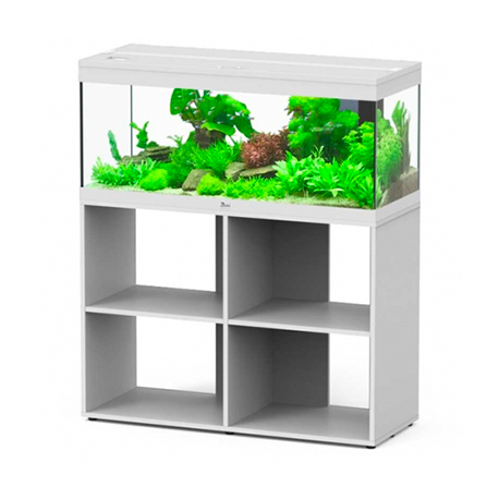 Aquarium AQUATLANTIS Prestige 100 blanc tout équipé - 183 Litres