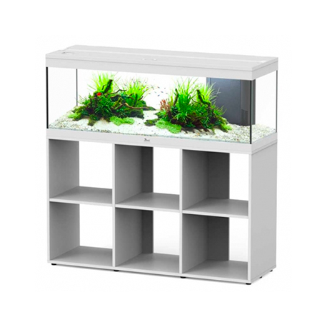 Aquarium AQUATLANTIS Prestige 120 blanc tout équipé - 217 Litres