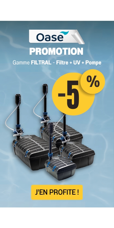 Bannière promo filtral oase catégorie filtre