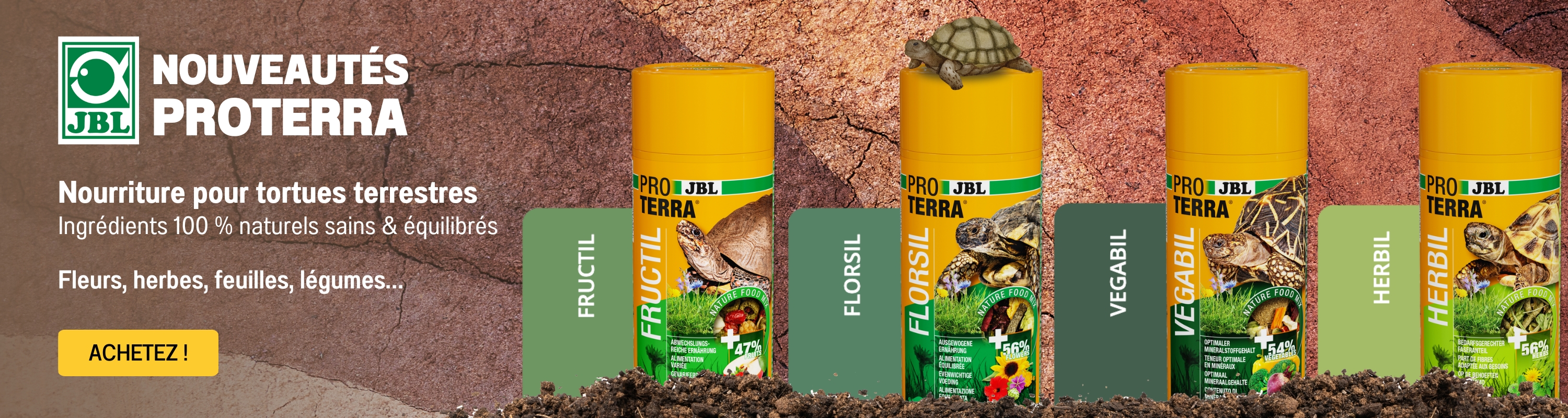 Nouveauté JBL Proterra Tortues Aqua Store Web