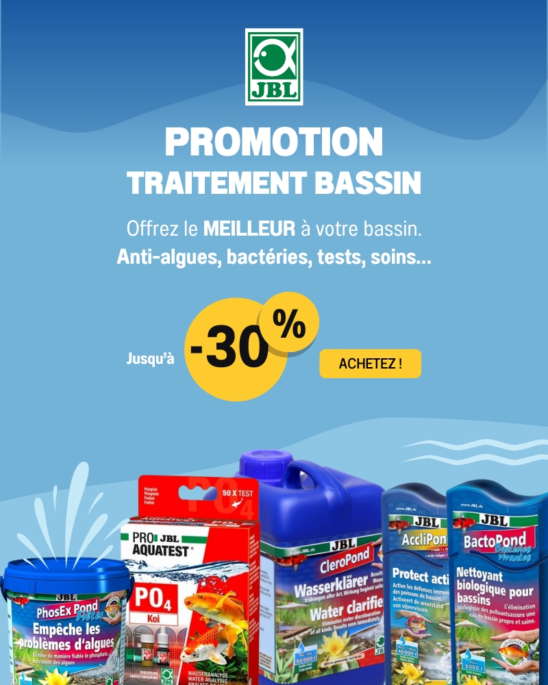 Bannière Aqua Store Promotion JBL Bassin Mobile