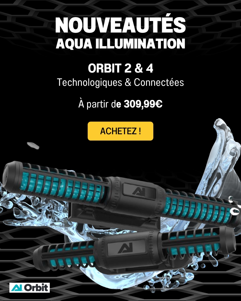 Bannière Aqua Store Nouveauté Orbit Aqua Illumination Mobile